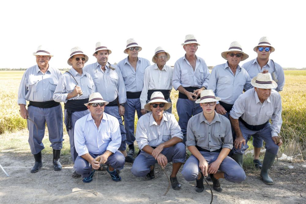 Siega y 'perxa' en l´Albufera