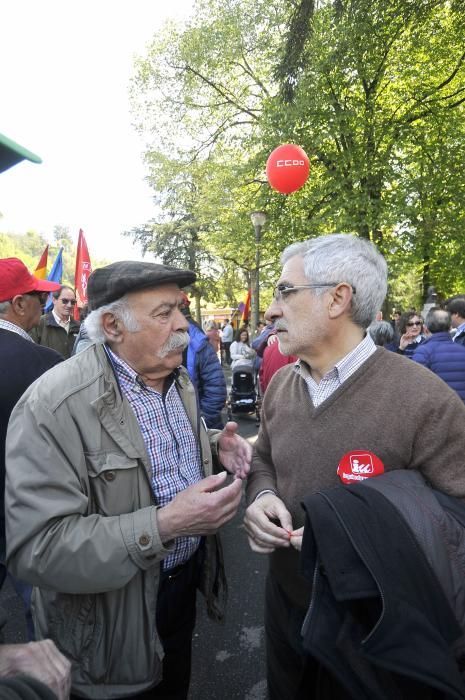 1 de mayo: Miles de personas se manifiestan en Asturias para reivindicar mejoras laborales