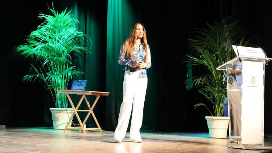 La doctora en biología de la UIB Nona Agawin, durante el Save Posidonia Project.