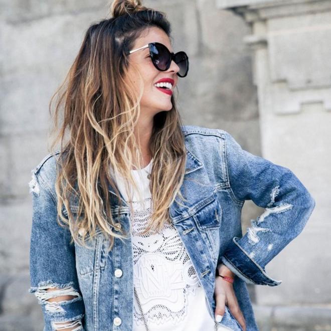 El semirecogido con moño alto de Natalia Cabezas