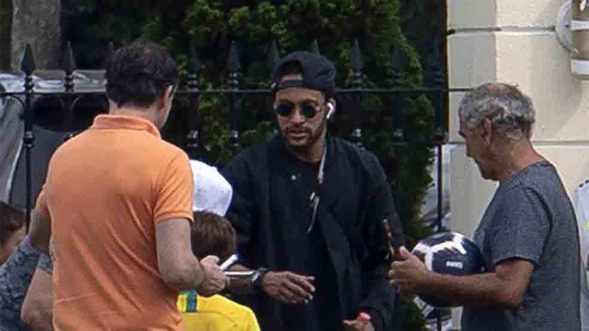 Neymar se encuentra refugiado en Brasil