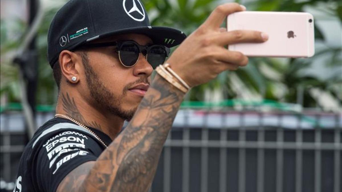 Lewis Hamilton.