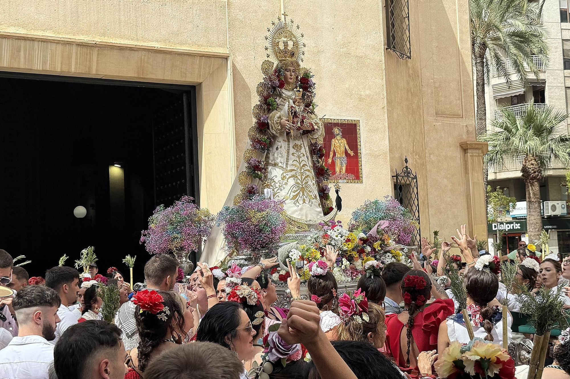 Salida de La Romería del Rocío