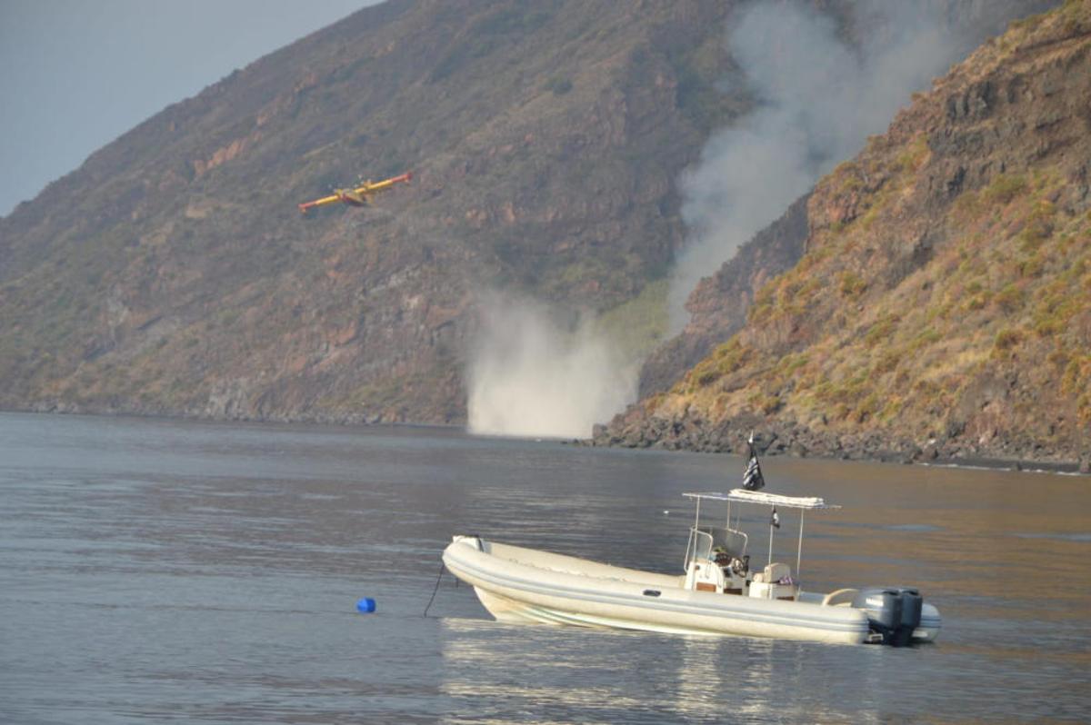 Erupció del volcà Stromboli
