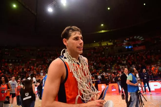 Fiesta del ascenso del Leyma Coruña a Liga ACB