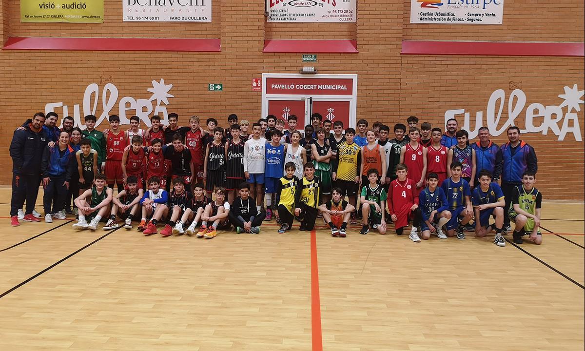 Jugadores Infantiles, en la primera Jornada de Detección de cullera.