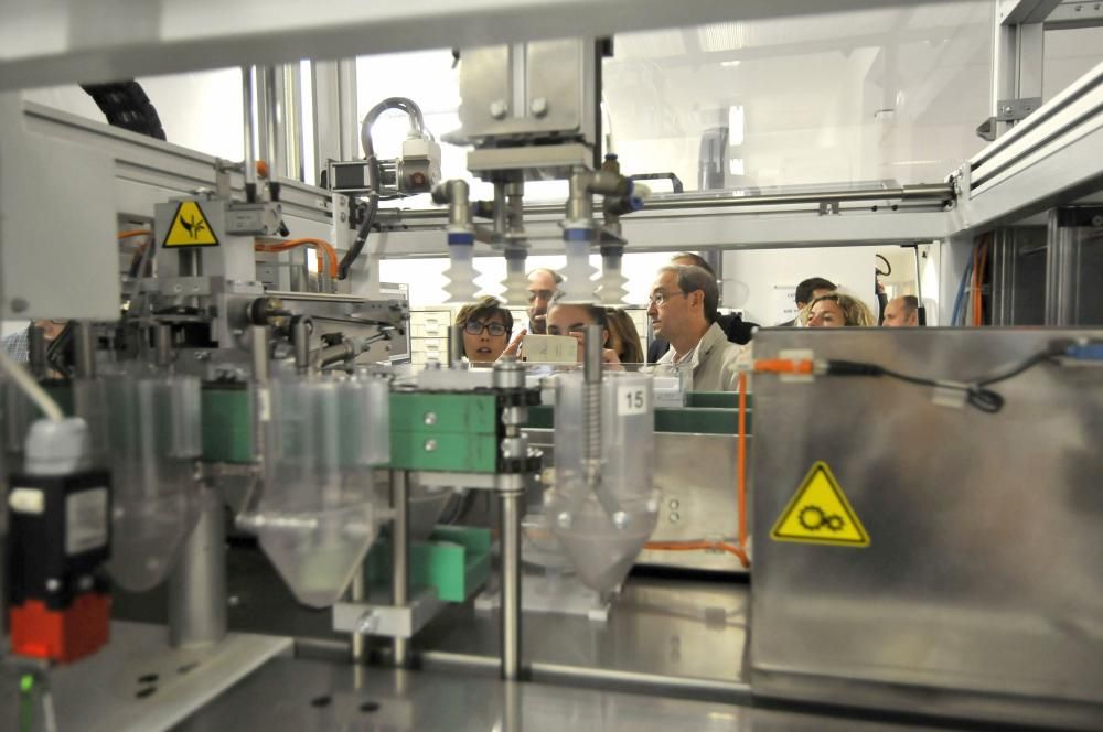 Taller de farmacia en el hospital Álvarez-Buylla de Mieres