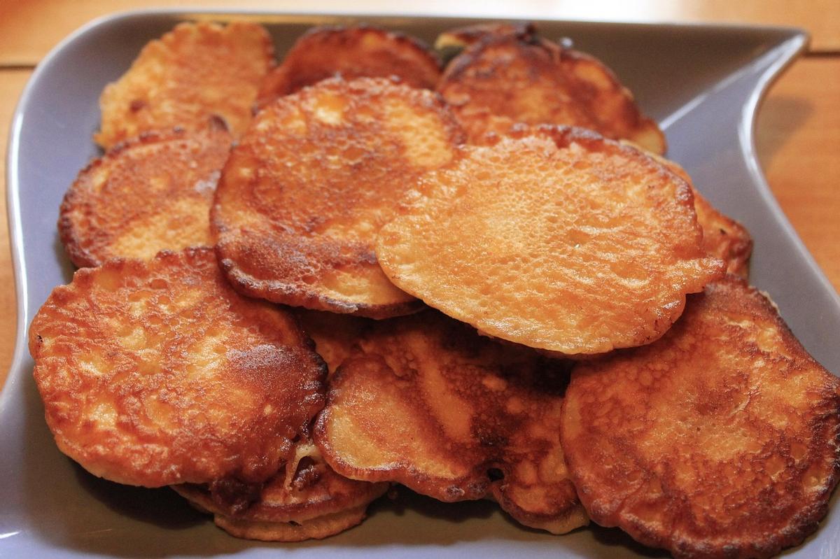 Buñuelos caseros.