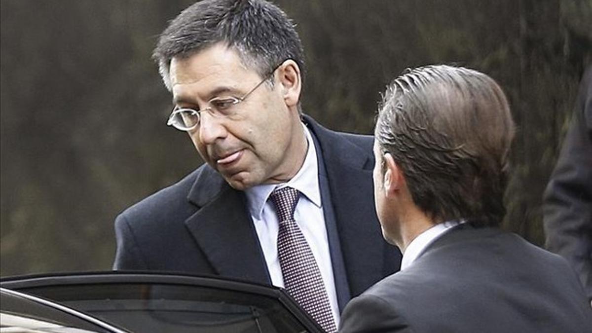 Bartomeu ha declarado ante el juez Ruz