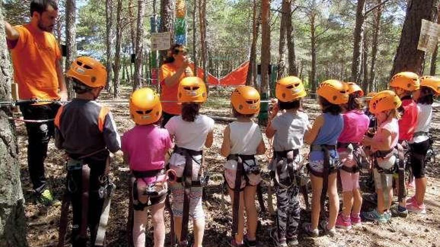 La escalada, una de las actividades más atractivas.