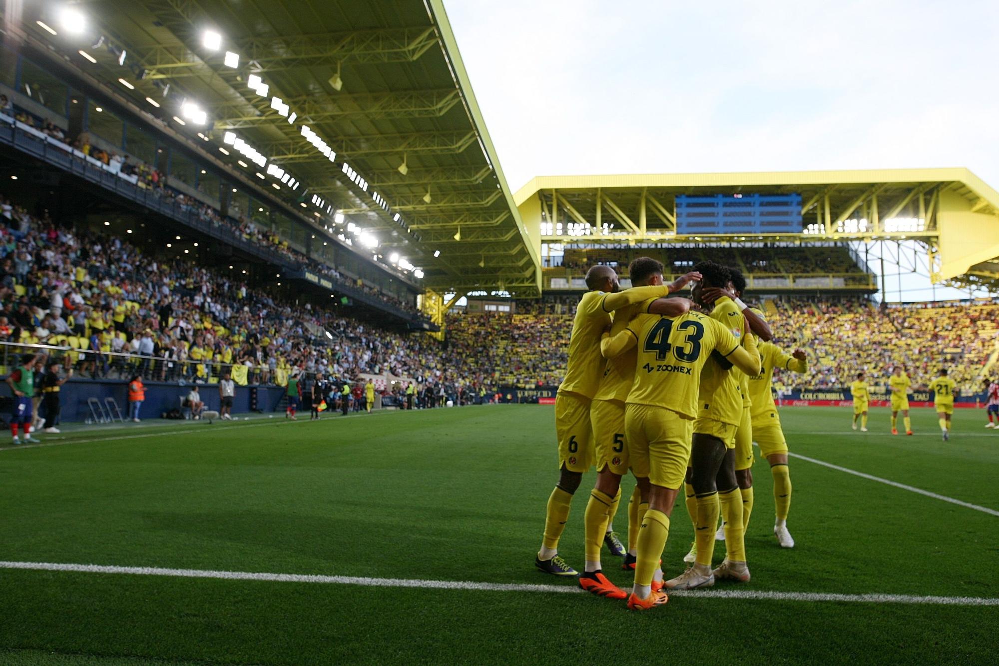 Galería | Las mejores imágenes de la afición amarilla en la previa del Villarreal-Atlético de Madrid