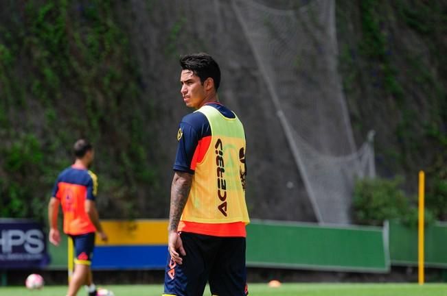 Entrenamienro de la UD Las Palmas previo a la ...