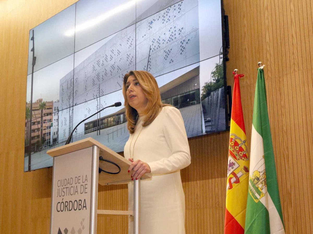 Susana Díaz inaugura la Ciudad de la Justicia
