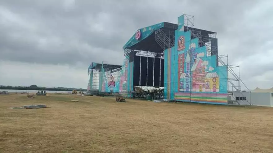El Boombastic toma forma: así se ve la La Morgal, una mini-ciudad para tres días de un festival que tendrá cinco escenarios