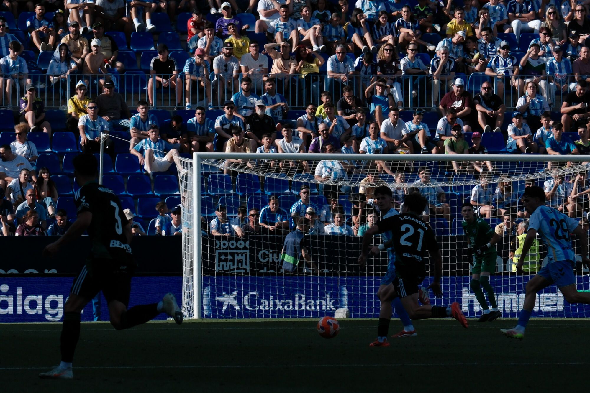 Málaga CF - Burgos CF. Jornada 42, Liga Hypermotion
