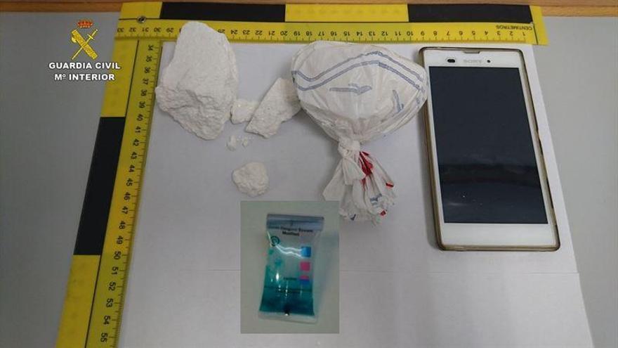 La Guardia Civil consigue aprehender 190 gramos de cocaína en roca sin adulterar en Casar de Cáceres