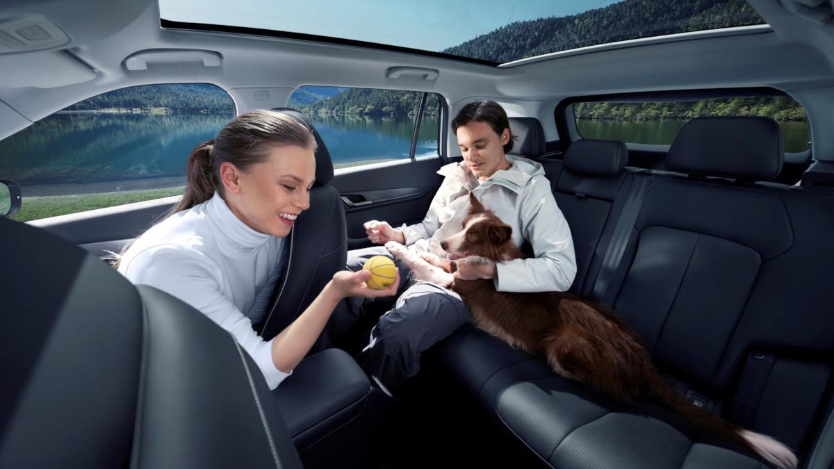 El Jaecoo 5 tiene un interior con tapizados antibacterianos