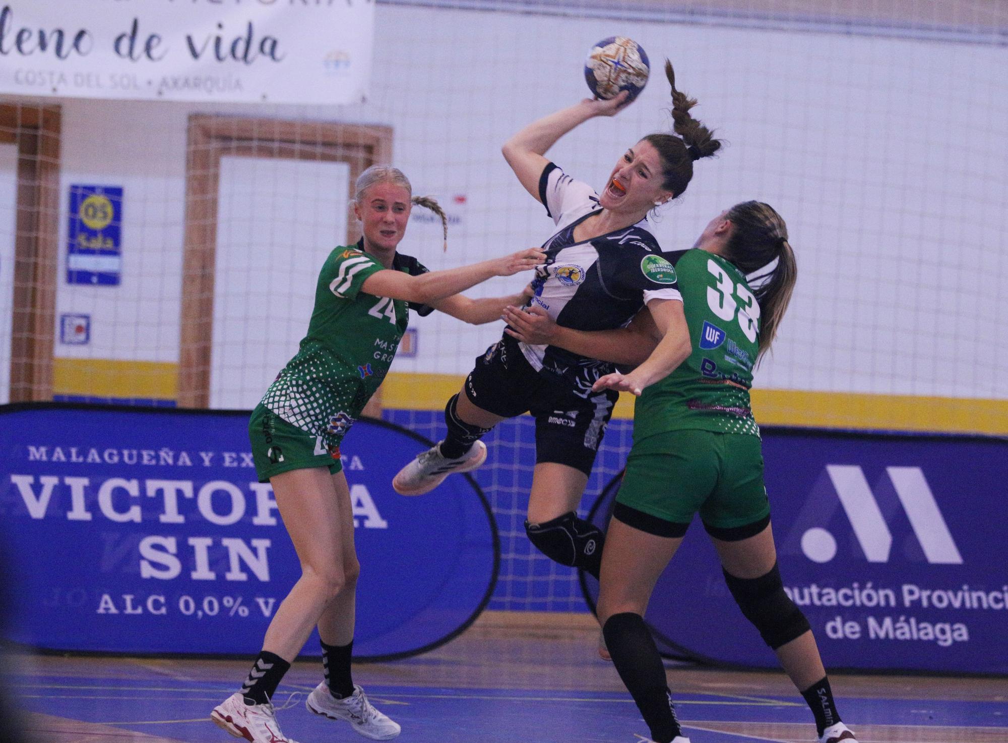 Una imagen del Balonmano Costa del Sol Málaga - Quintus de pretemporada