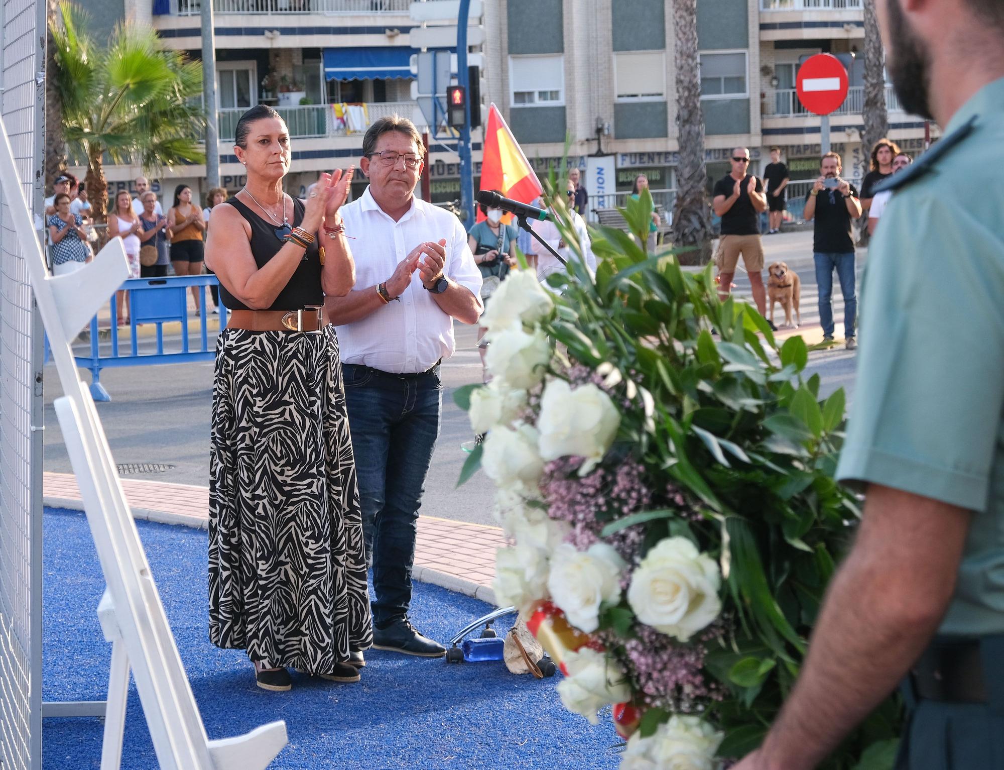 Santa Pola homenajea a la pequeña Silvia en el 20 aniversario de su asesinato en el atentado de ETA