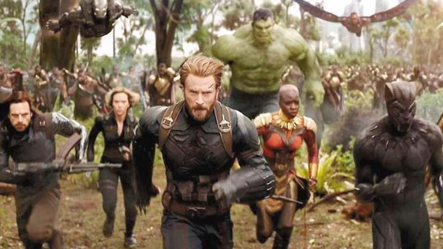 Una escena de &#039;Infinity War&#039;.