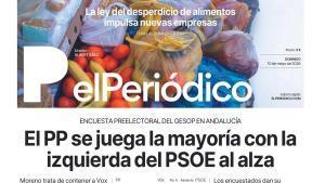 La portada de EL PERIÓDICO del 10 de mayo de 2026