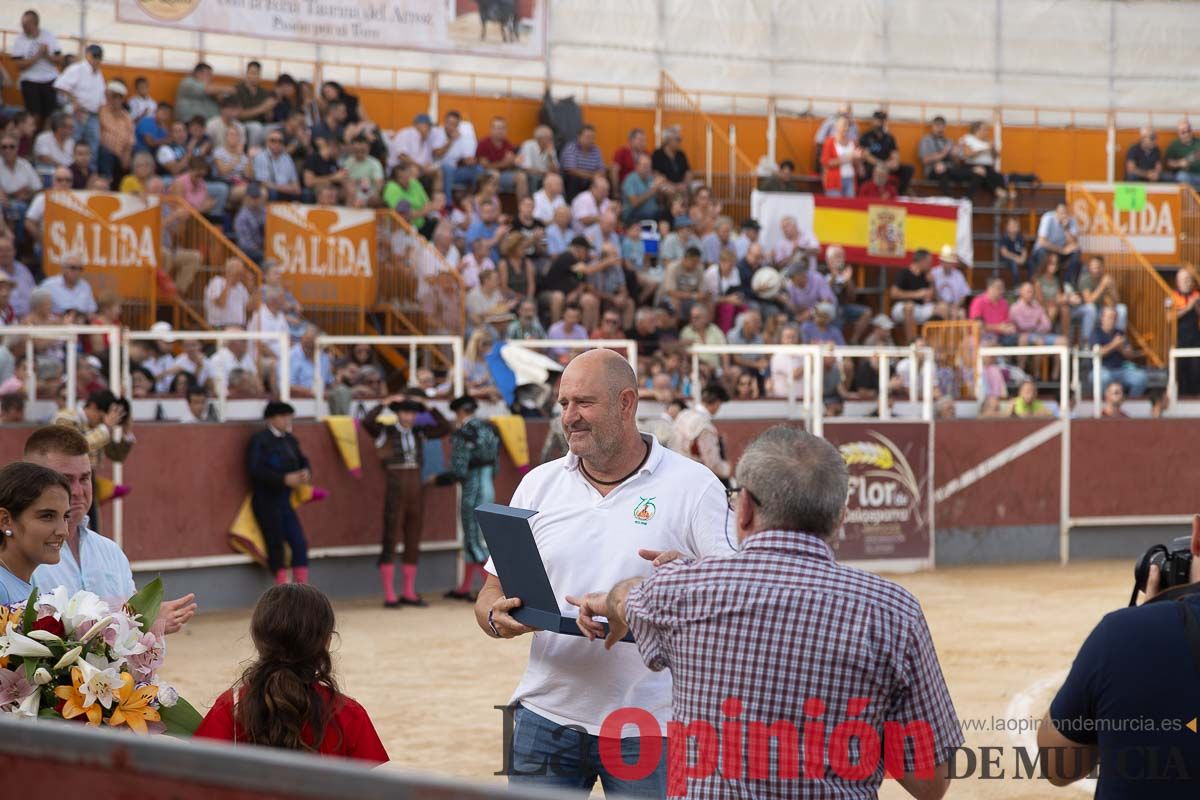 Primera novillada Feria Taurina del Arroz en Calasparra (Jorge Molina, Juan Herrero y Nek Romero)