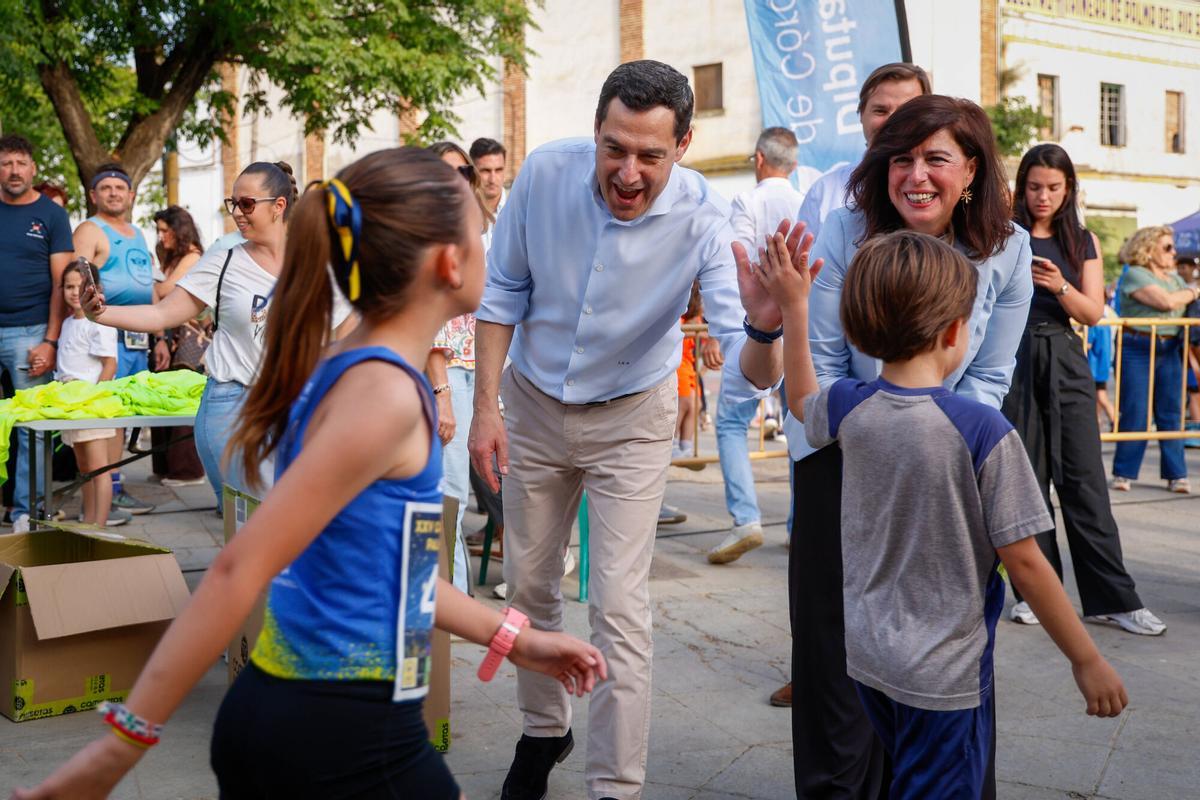 Juanma Moreno abre la campaña en Palma del Río
