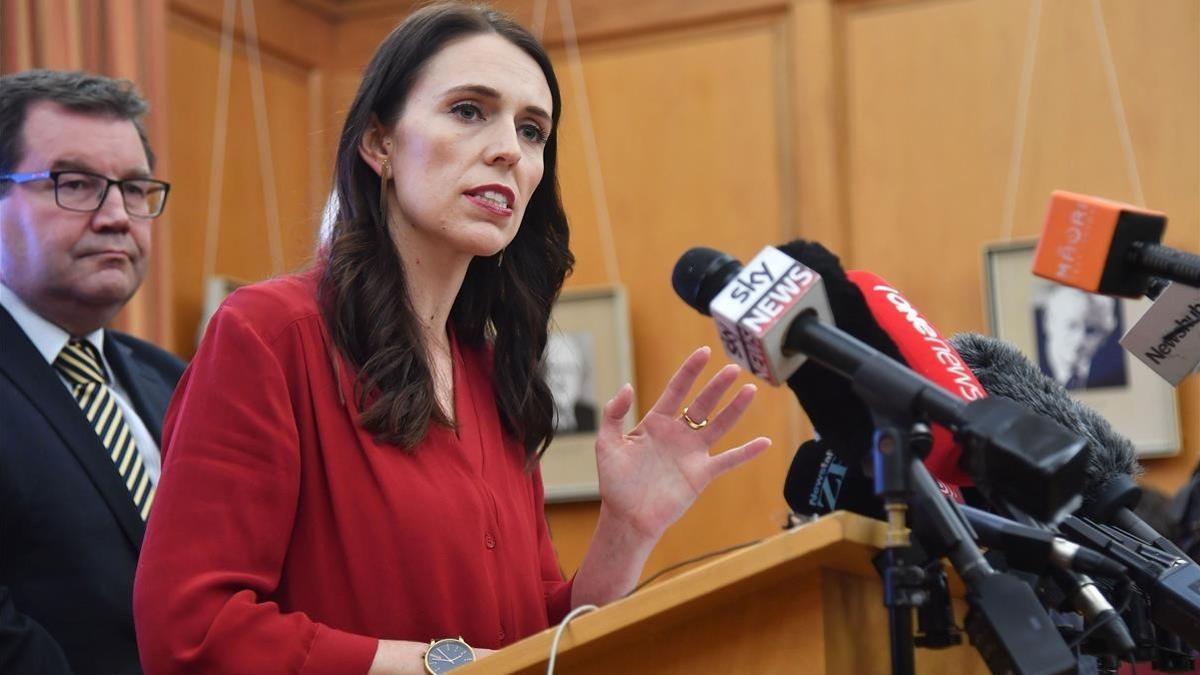 Jacinda Ardern.