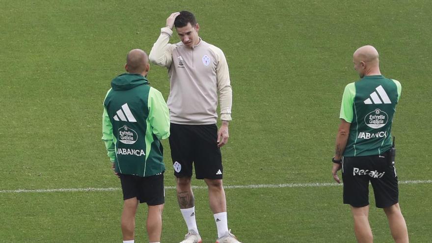 Santi Mina no viaja a Portugal con el Celta