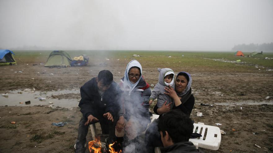 El campo de refugiados de Idomeni, el nuevo Dachau