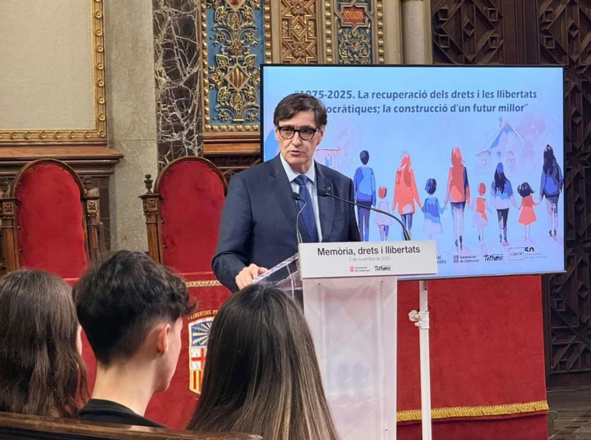 Illa i Rull emplacen els joves a guardar la memòria antifranquista