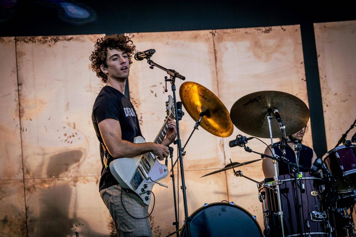 Guitarricadelafuente durante su actuación en la jornada inaugural del Primavera Sound.