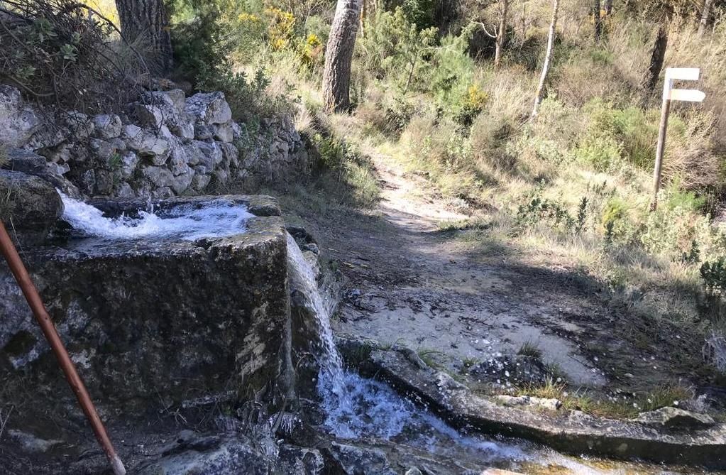 La Font de Soriano en el Reconco de Biar.