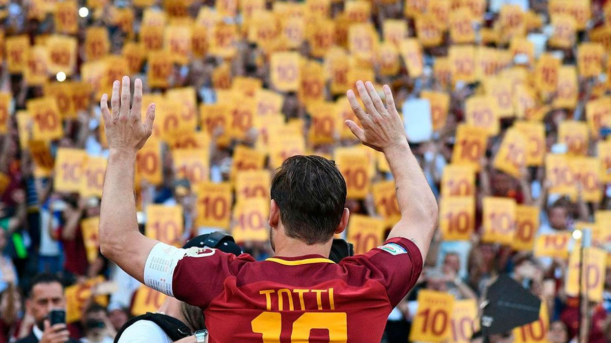 Totti, la leyenda de la Roma