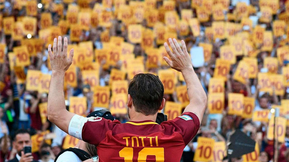Totti, la leyenda de la Roma