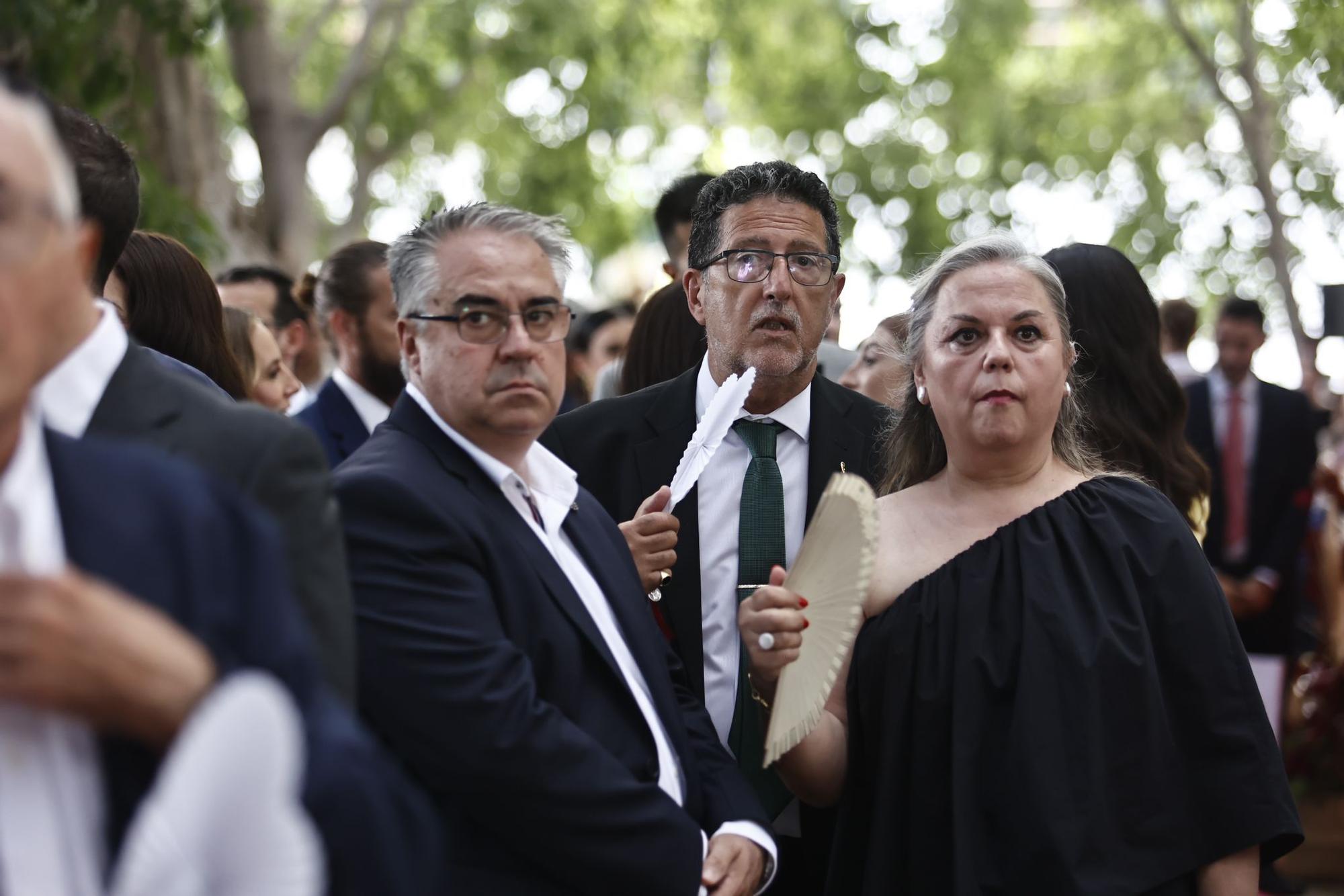 Boda de Nuria Llopis: la alfombra roja