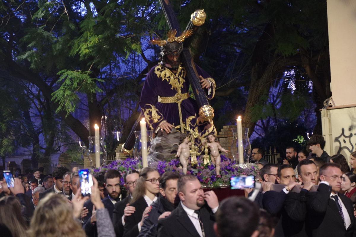 Vía Crucis oficial de Málaga presidido por el Señor de los Pasos en el Monte Calvario