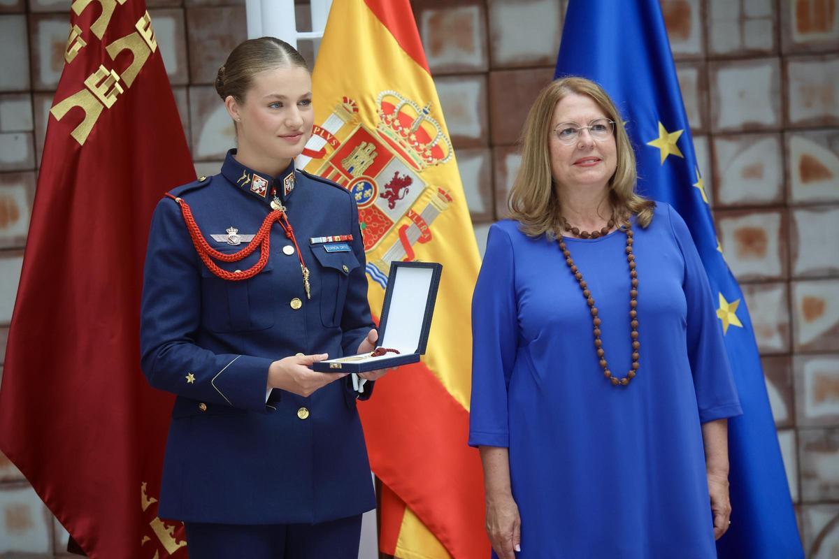 La visita de la princesa Leonor a la Asamblea Regional de Murcia, en imágenes La visita de la princesa Leonor a la Asamblea Regional de Murcia, en imágenes