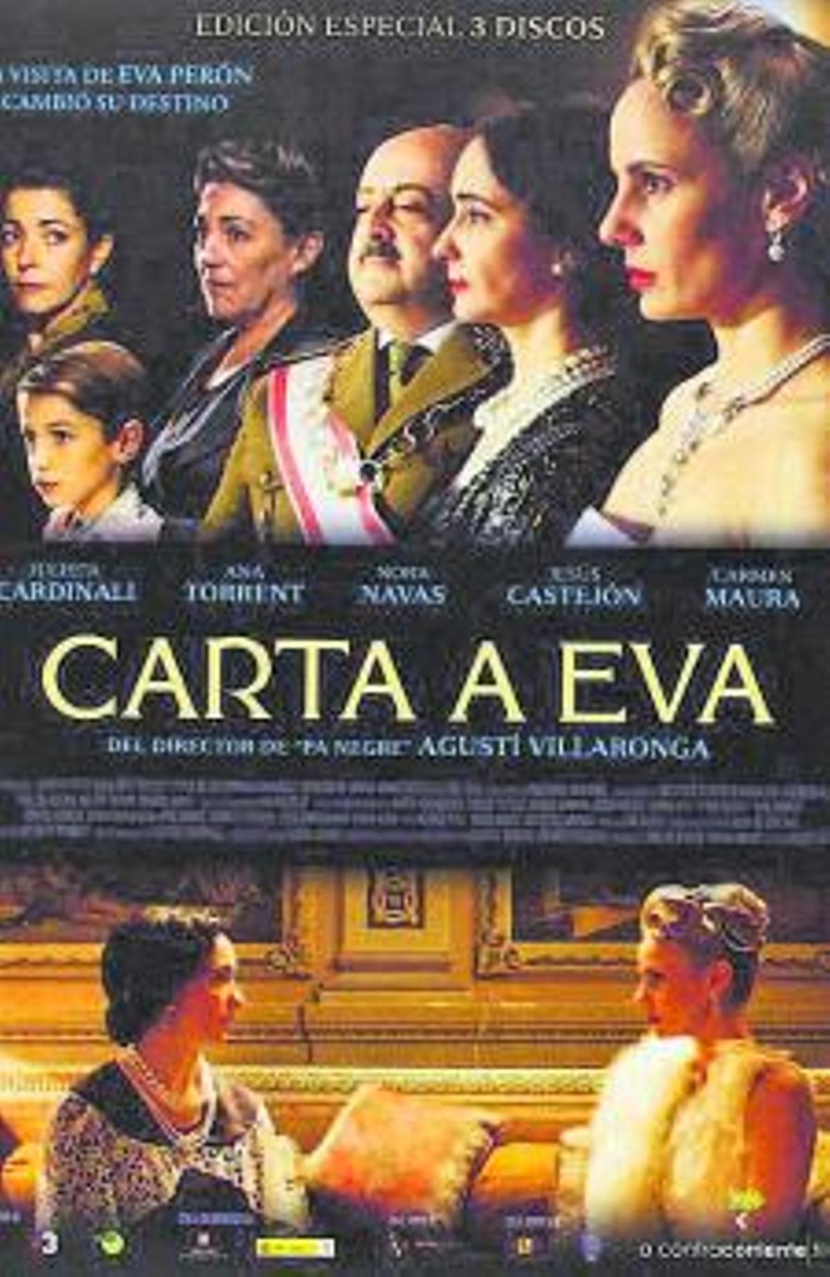 Cartell de la pel·licula: 'Carta a Eva'.