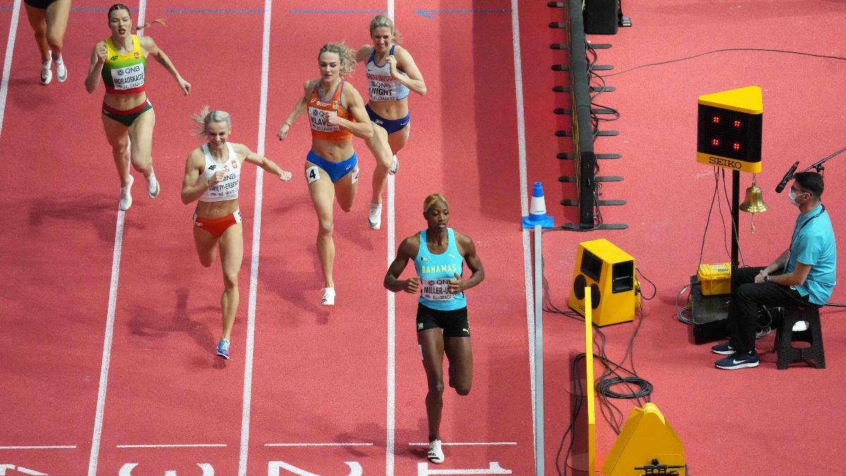 Miller-Uibo maravilló en las semifinales de 400 metros