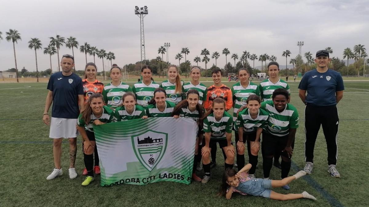 Uno de los equipos del Córdoba City Ladies C.F.