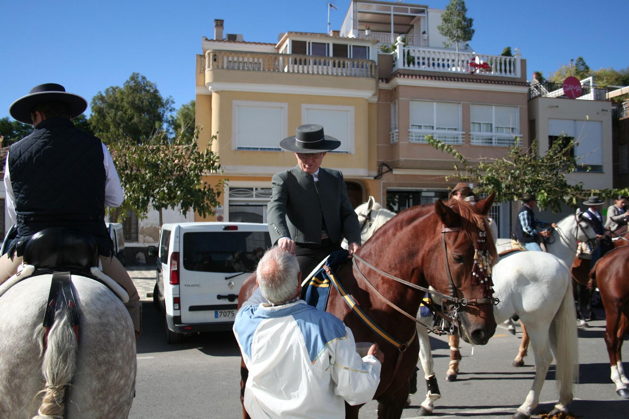 La Hermandad del Rocío de Lorca visita a la Patrona