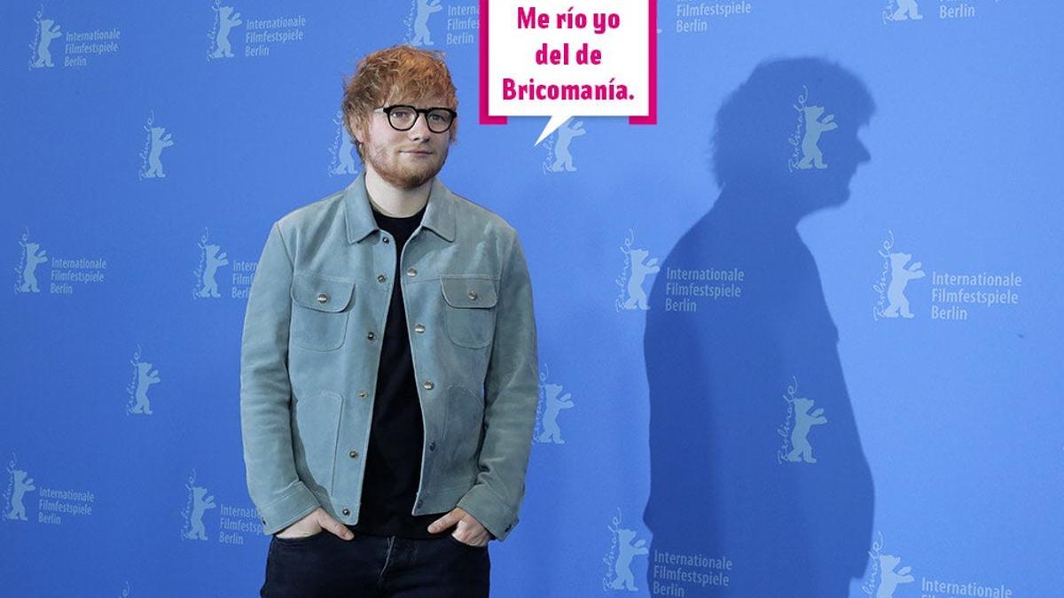 Ed Sheeran durante el festival de cine de Berlín