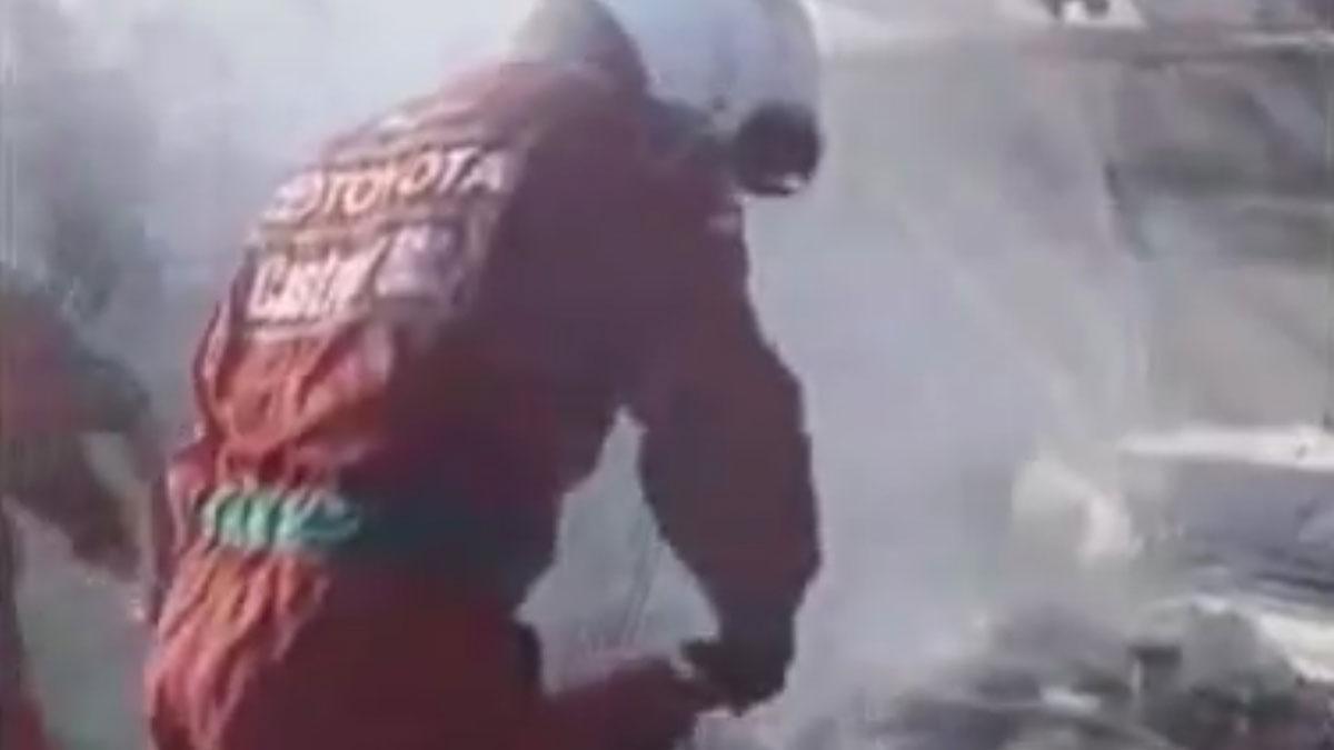 Avería de Carlos Sainz en el Rally de Inglaterra de 1998.