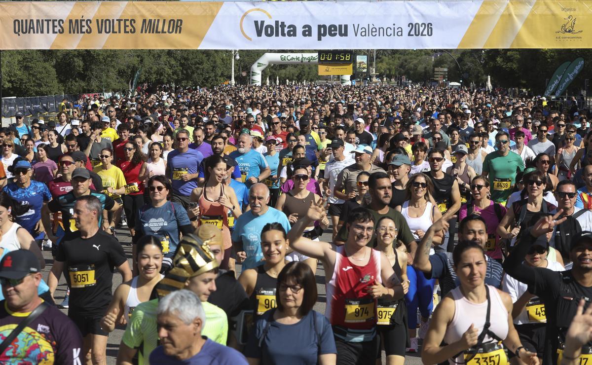 10000 corredores se dan cita en la Volta a Peu 2026 10000 corredores se dan cita en la Volta a Peu 2026