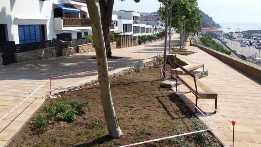 L&#039;Ajuntament de Palamós acaba les obres de millora al passeig de les Pites