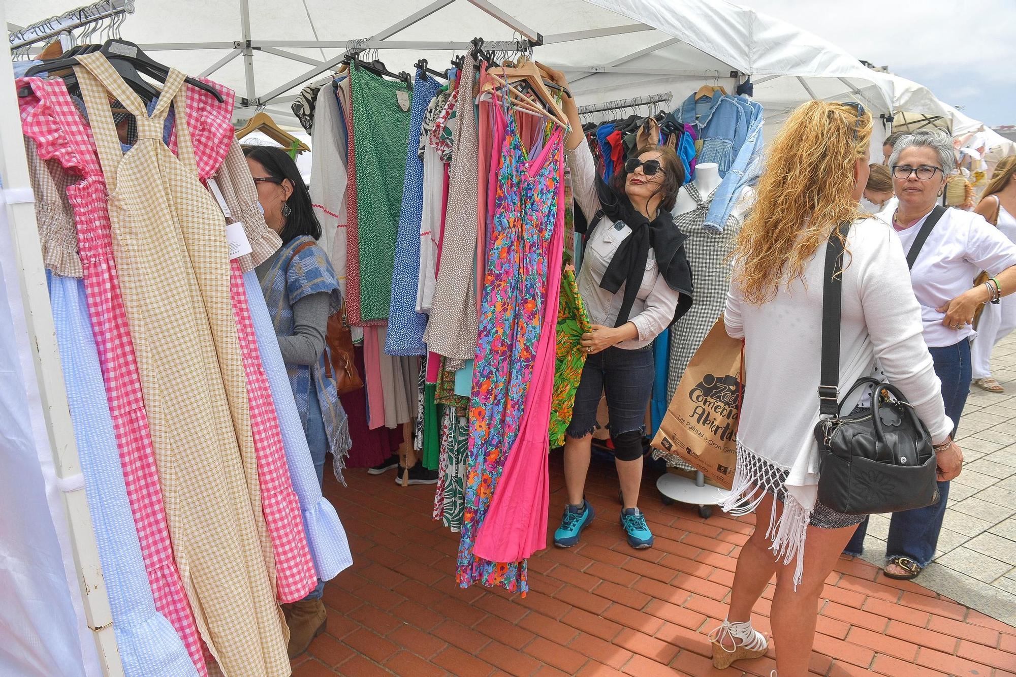 Segunda edición de la feria comercial Nos vamos de market, organizada por la asociación de empresarios Pilar-Farray de Guanarteme