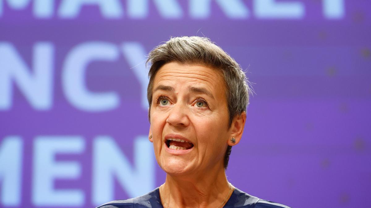 Margrethe Vestager, vicepresidenta ejecutiva de la Comisión Europea.