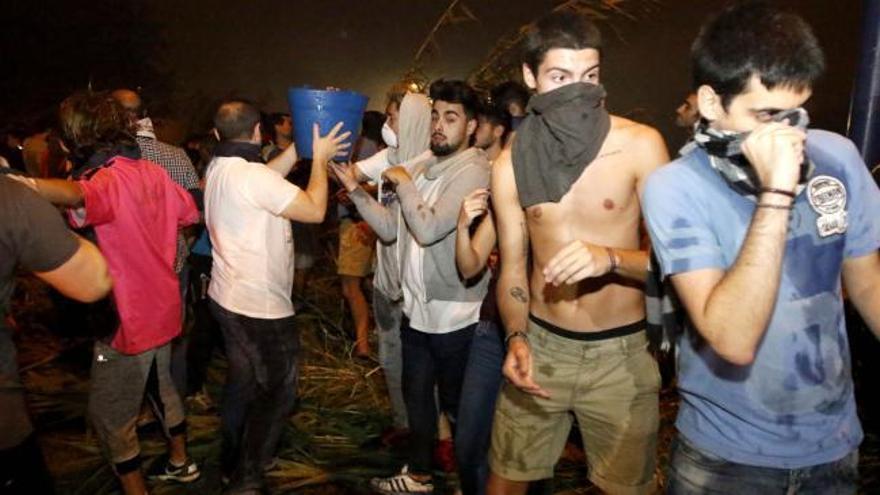 Así arde Vigo: De Samil a la Plaza de España