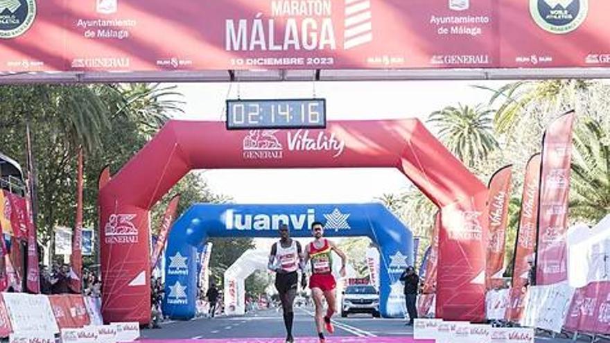 El gesto que se ha hecho viral de la Maratón de Málaga